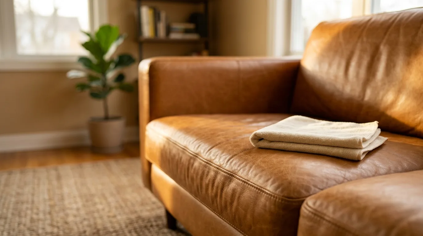 Can You Steam Clean a Leather Sofa?